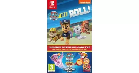 Paw Patrol: on a Roll! & Paw Patrol Mighty Pups: Save Adventure Bay! -  Nintendo Switch Games