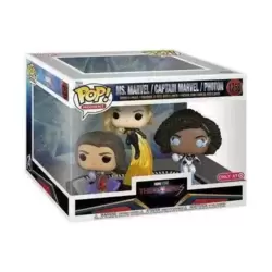 The Marvels - Ms. Marvel, Captain Marvel & Photon 3 Pack