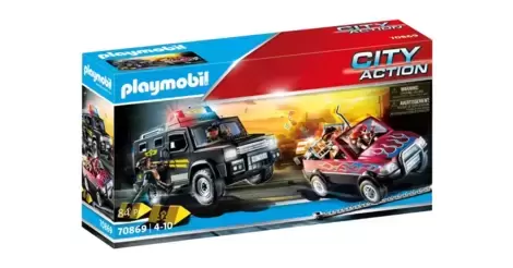 Playmobil - 71003 - Les policiers - Fourgon de police des forces spéciales