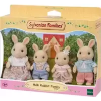 Milk Rabbit Family (Lapin Crème)
