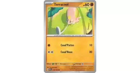 Carte Pokémon Future Flash SV4M 006/066 : Terracool