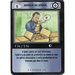 Erreur de stock