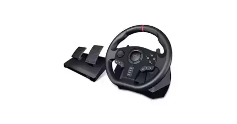 Subsonic v900 steering wheel with hot sale pedals and