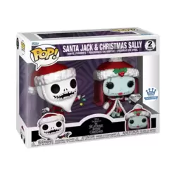 The Nightmare Before Christmas - Santa Jack & Christmas Sally Diamond Collection 2 Pack