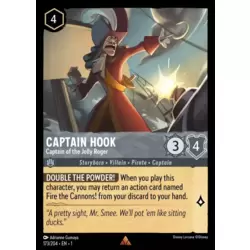 Checklist Captain Hook - Lorcana Character Card