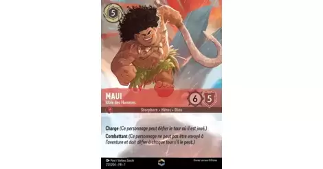 Maui - Hero to All - Premier chapitre card 212/204