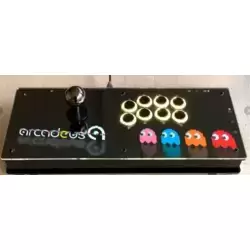Arcadeus Arcade Stick SLIM Pac-Man Ghost