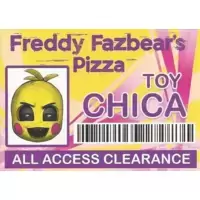 All access clearance: Toy Chica