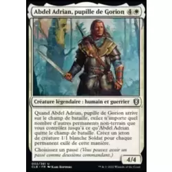 Abdel Adrian, pupille de Gorion