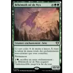 Béhémoth né de Nyx