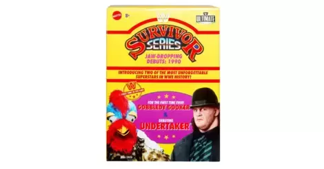 Survivor Series 1990 2-pack: Undertaker & Gobbledy Gooker - Mattel