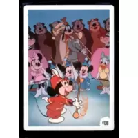 5 Verres ( Marie , Winnie , Stitch , Simba , Dumbo ) - image Disney 100 ans  de magie - Auchan 2023