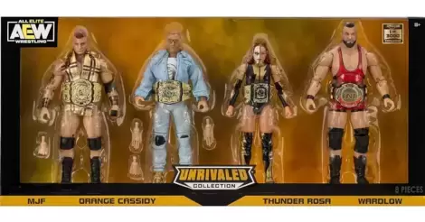 Champions 4-pack: MJF, Orange Cassidy, Thunder Rosa & Wardlow