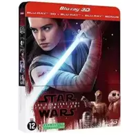 Star Wars : Les Derniers Jedi - Steelbook Blu-ray 3D + Blu-ray 2D + Blu-ray Bonus