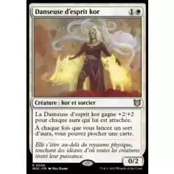 Danseuse d'esprit kor