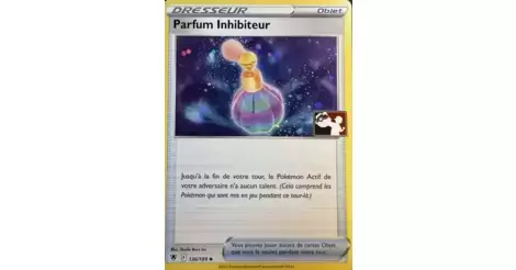 Parfum Inhibiteur Cosmos Holographique Play! Pokemon - carte