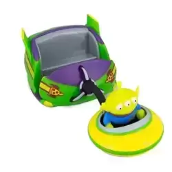 Toy Story Land Toy - Alien Pullback - Green