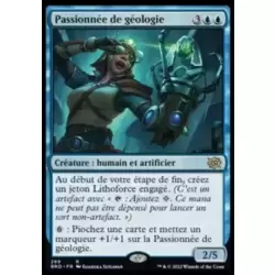 Passionnée de géologie