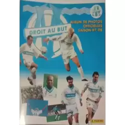 Album Panini - OM Droit au But Saison 97-98