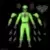 Super7 - ULTIMATES! - Power Rangers - Green Ranger (Glow)