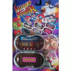 World Fighter. M. Bison vs Honda Bar
