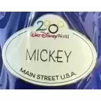 Walt Disney World 50th Anniversary - Cast Exclusive Nametag Series - Millennium Celebration