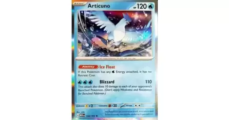 Pokemon Trading Card Game 142/165 Aerodactyl : Rare Holo Card