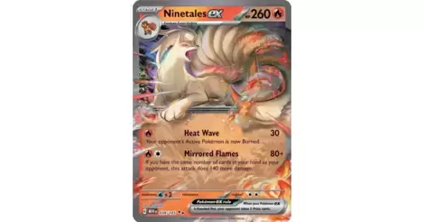 Ninetales ex from 'Pokemon Card 151'! 