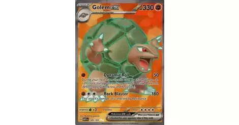 Golem EX - carte Pokémon anglaise 189/165 Scarlet & Violet 151 - MEWEN