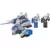 Dino Fury - Blue Tricera Blade and Black Stego Spike Zord Figure