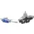 Dino Fury - Blue Tricera Blade and Black Stego Spike Zord Figure