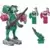 Dino Fury - Pink Ankylo Hammer and Green Tiger Claw Zord