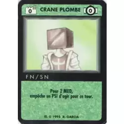 Crâne plombé