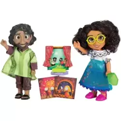 Mirabel & Bruno Petite Dolls Storytelling Gift Set