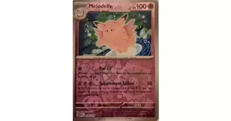 Bandeau Rigide Reverse - carte Pokémon 165/165 Ecarlate & Violet 151 - MEWFR