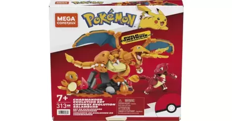 Charmander Evolution Set - Pokémon Mega Construx HFG06