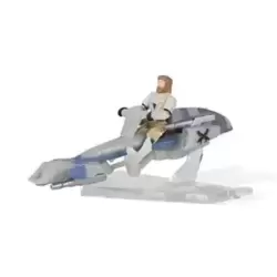 Barc Speeder Blue (Mystery Vehicle & Figure)