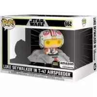 Luke Skywalker In T-47 Airspeeder
