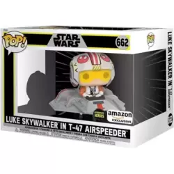 Luke Skywalker In T-47 Airspeeder