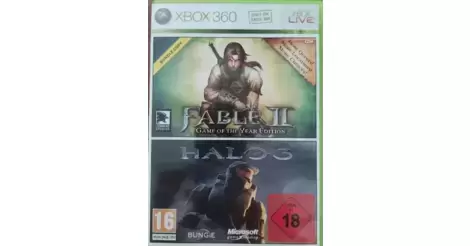 Fable II/Halo 3 - XBOX 360 Games