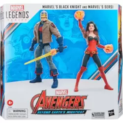 Avengers Beyond Earth's Mightiest - Marvel's Black Knight And Marvel's Sersi