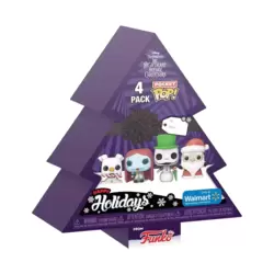 The Nightmare Before Christmas - Happy Holidays 4 Pack