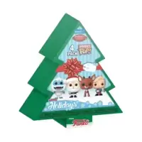 Rudolph the Red-Nosed Reindeer - Happy Holiday 4 Pack