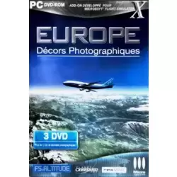 Flight Simulator - Europe Décors Photographique