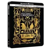 Les Animaux fantastiques : Les Crimes de Grindelwald [Édition Limitée SteelBook 4K Ultra HD + Blu-Ray]