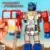 Super7 - Super Cyborgs - Transformers - Optimus Prime (Clear Red / Blue)