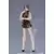 Female Body (Mika) with Mini Skirt Chinese Dress Outfit (Black)