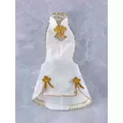 Styles Mini Skirt Chinese Dress (White/Black)