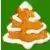 Fèves - Le Pain d\'épices de Noël - Sapin