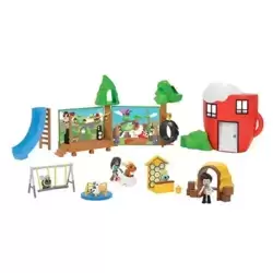 Coffee Shop And Playground